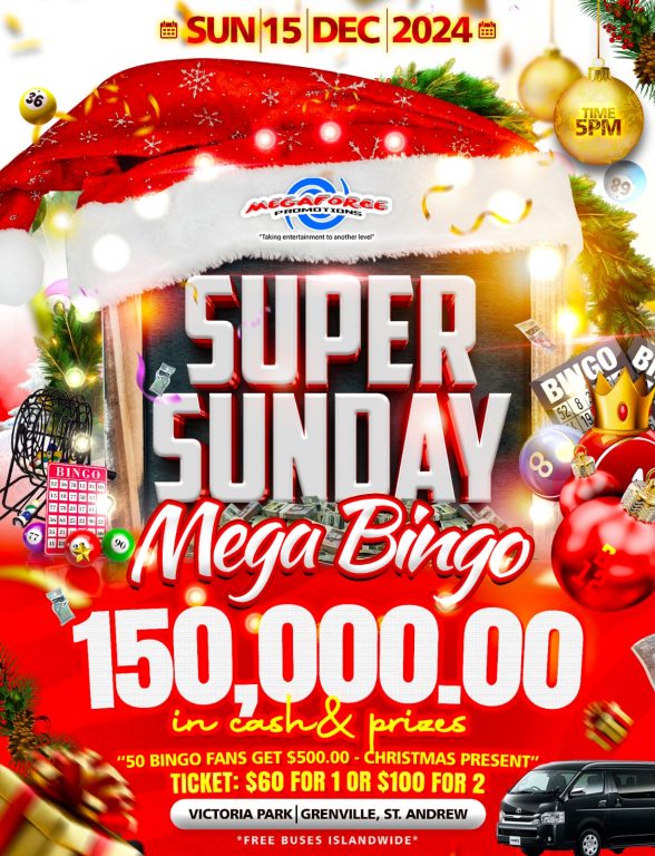 Super Sunday Mega Bingo 150K