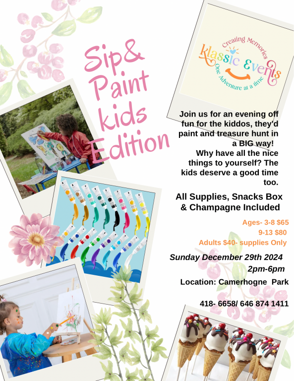 Sip & Paint Kiddies Edition