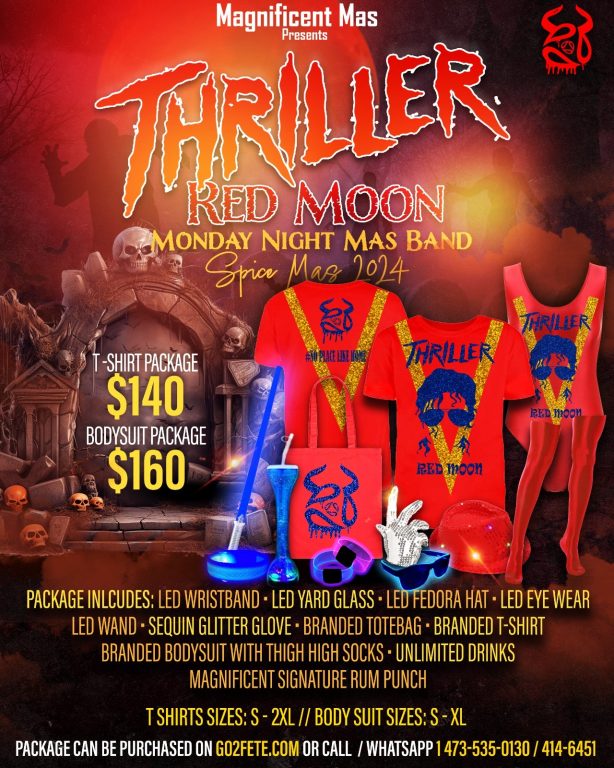 Thriller Red Moon - Monday Night Mas Band