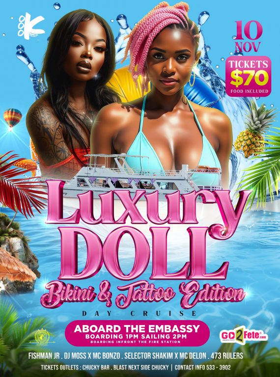 LUXURY DOLL Bikini & Tattoo Edition Day Cruise