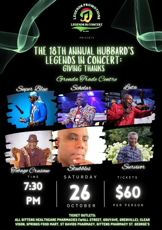 Hubbards Legends in Concert - Giving Thanks