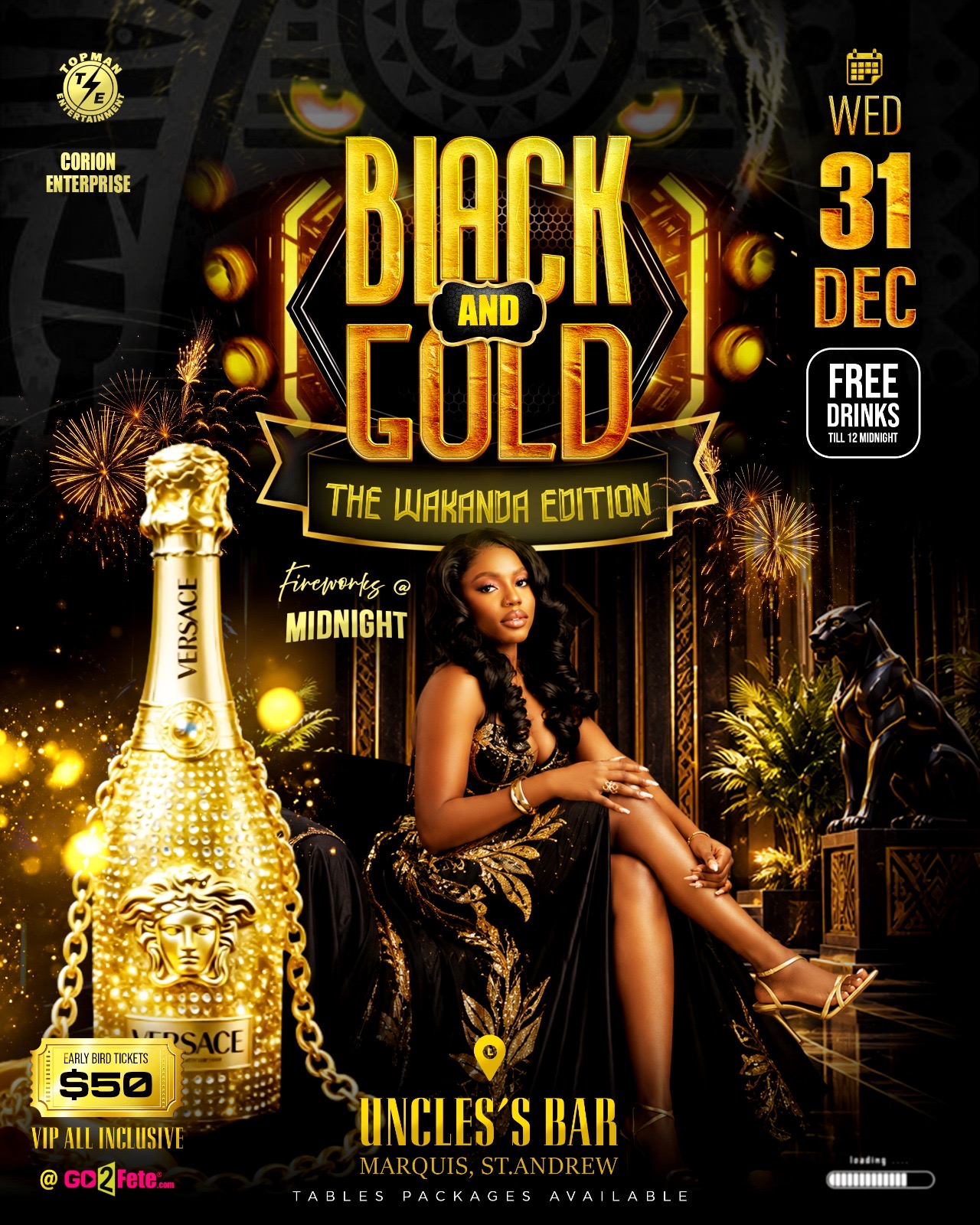 Black & Gold: The Wakanda Edition