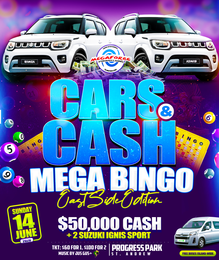 Cars & Cash Mega Bingo - East Side Edition