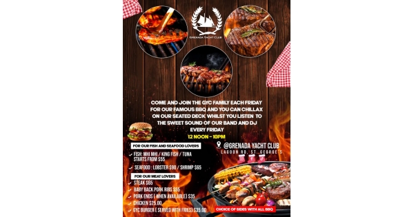 BBQ Fridays, Grenada | Go2fete.com