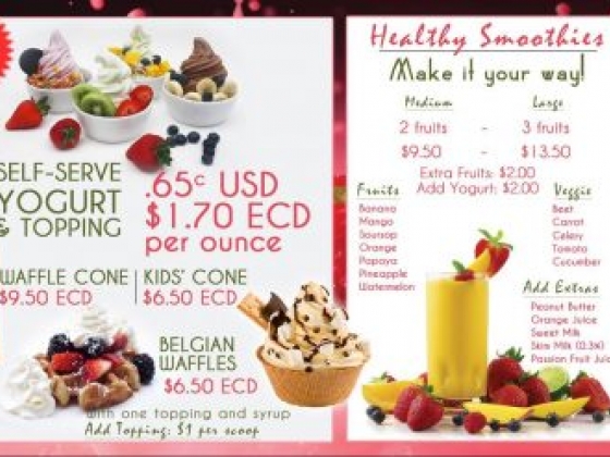 Spice Isle Frozen Yogurt - NEW PRICES (STARTING MONDAY): Just a little change!!