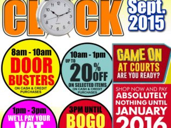 Beat D clock @ Courts