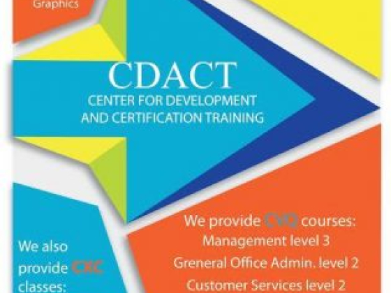 CDACT- Registration begins Sept 8th Call 473-458-8132