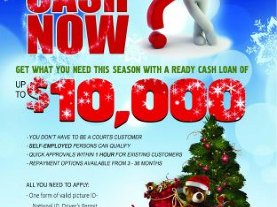 Courts Holiday Ready Cash