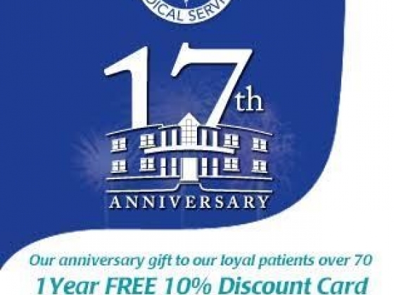 SAM's 1 year Free 10% Discount Card