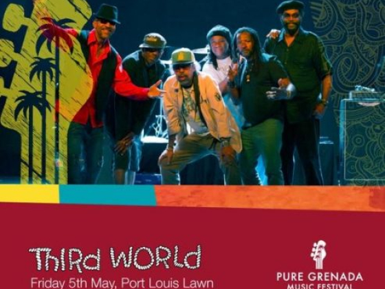 Pure Grenada Music Festival Announces its Third Confirmed Artiste