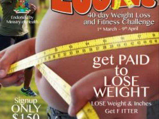 40 Day “Biggest Loser and Fitness Challenge” 2017