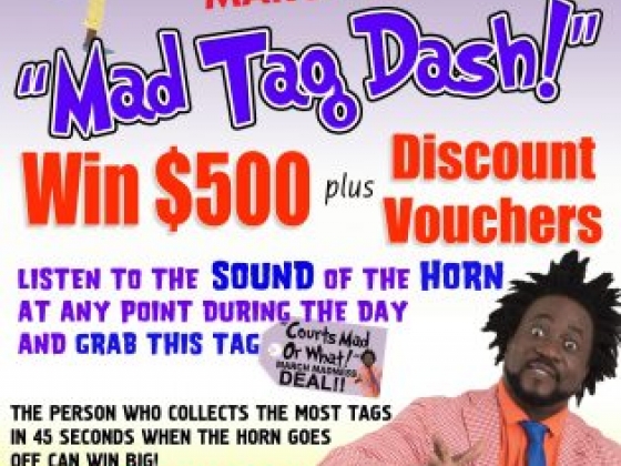 Courts Mad Tag Dash