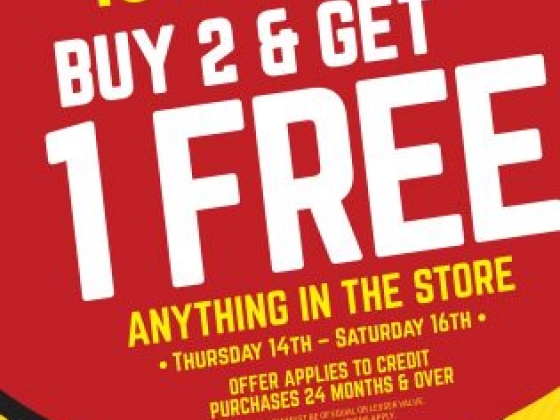 Courts September to Remember - Buy 2 & get 1 Free