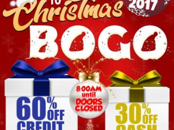 SHORT SHARP COURTS COUNTDOWN TO CHRISTMAS DAY ONE- BOGO